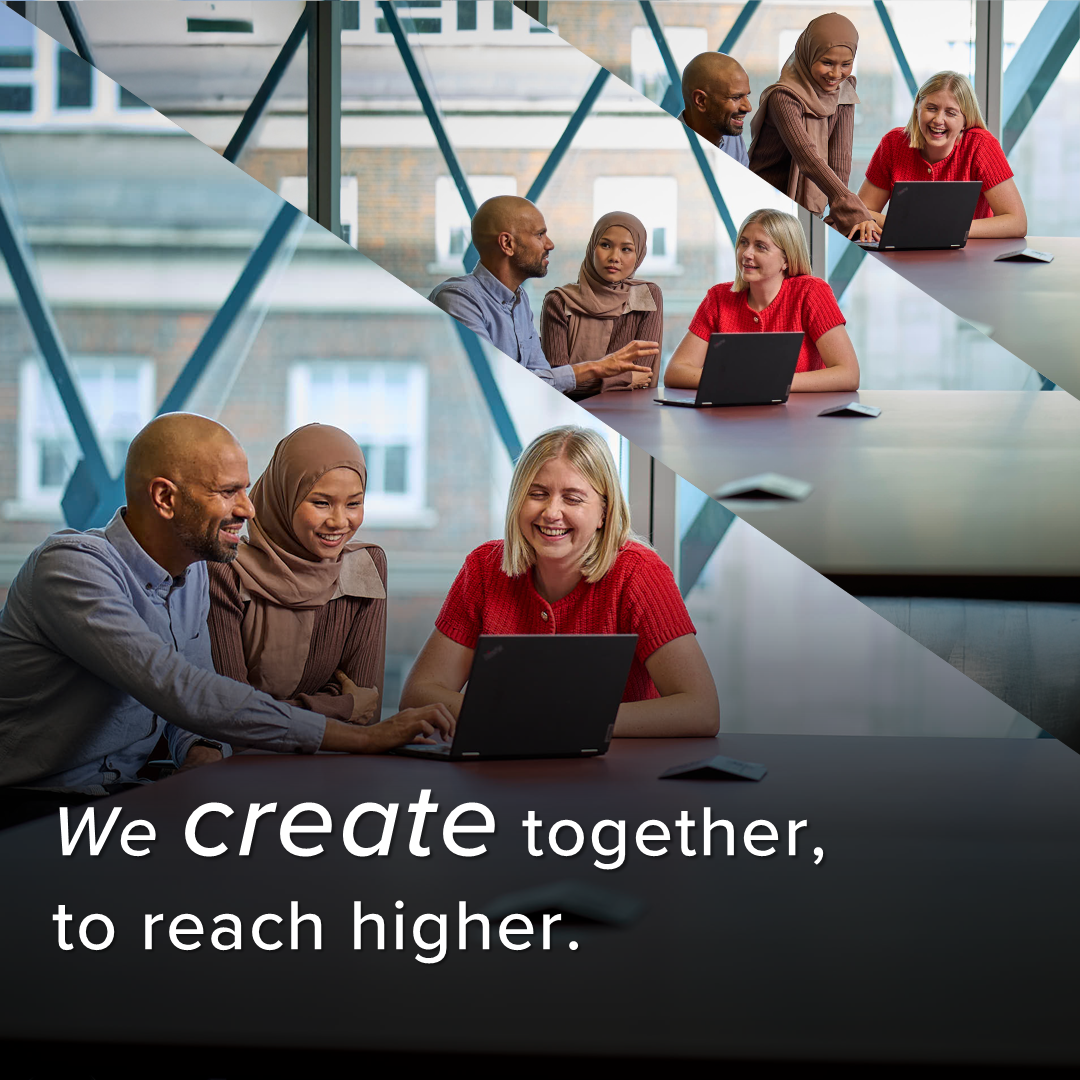 we create